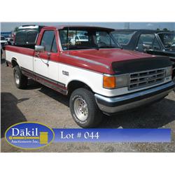 1988 FORD F150XLT LARIAT, 