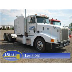 1998 WHT PETERBILT 377 TRIPLE AXLE 