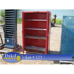 RED CHEMICAL BOX; 