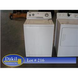 WHIRLPOOL WASHING MACHINE; 