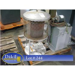 100K BTU NATURAL GAS INFRARED HEATER; 