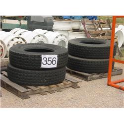 GOODYEAR TIRES 315/80/R22.5, 2 PALLETS; 