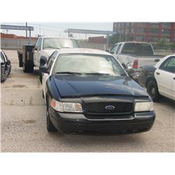 2003 FORD CROWNVIC POLICE B&W, 