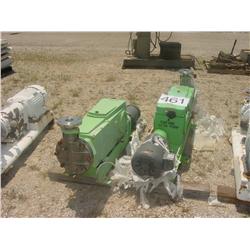 ACID PUMPS W/MOTORS (GREEN); 