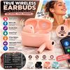 Image 1 : Wireless Earphones with Charging Case Pink