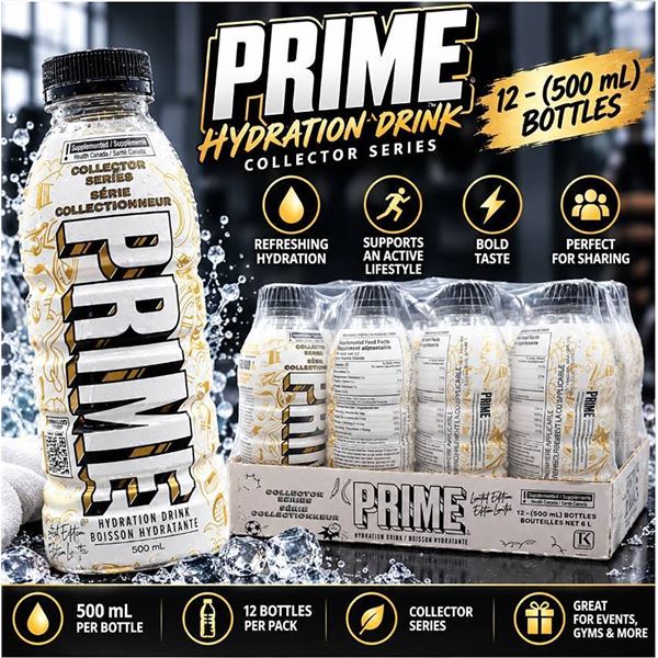 Prime Hydration Drink Collector Series 12 X 500ml