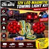 Image 1 : CZC Auto 12V LED Magnetic Towing Light Kit