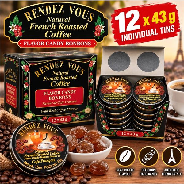 Rendez Vous Mini Candies France 12x43g