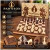 Image 1 : Pawnson Creations Boxed Chess Set 15" Foldable