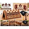 Image 1 : Pawnson Creations 12" Chess & Checkers Set
