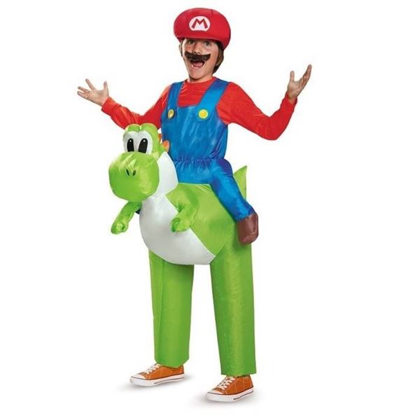 Super Mario and Yoshi One Size Childrens Costume Kit