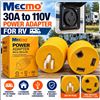 Image 1 : Mecmo 30A to 110V Power Adapter for RV