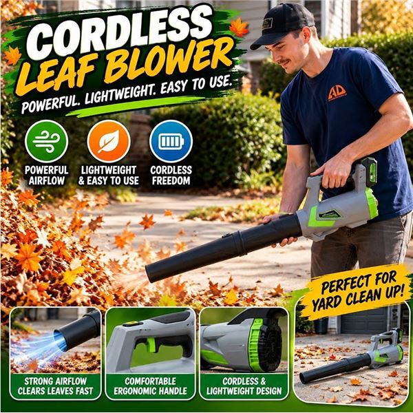 Cordless 20V Lithium-Ion Leaf Blower C1