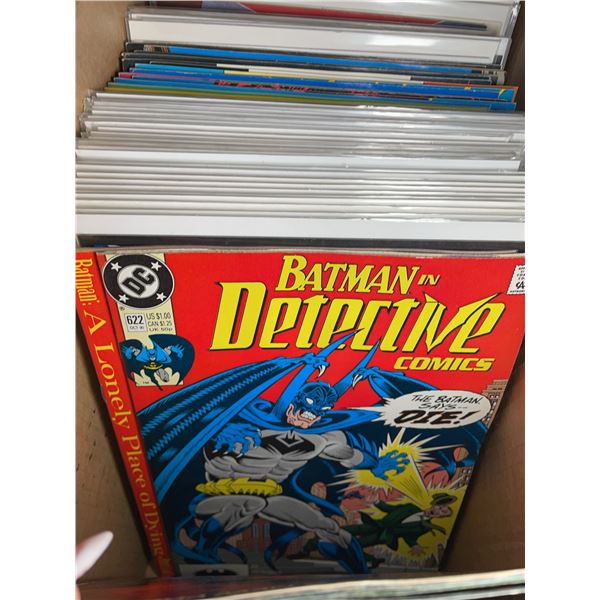 Box Lot of Assorted Comic Books