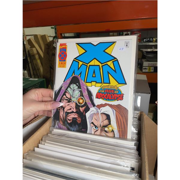 Box Lot of Assorted Comic Books