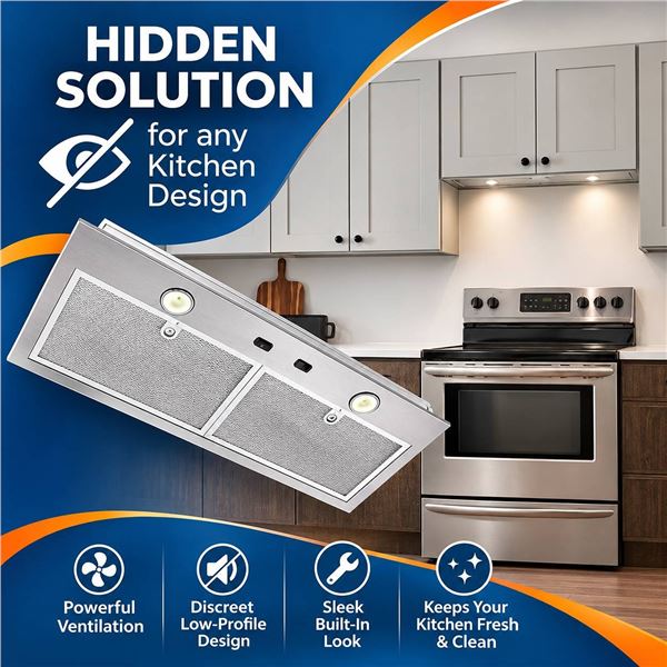 Broan BBN1243SS Stainless Steel Power Pack