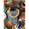 Image 4 : Lot of 2 - Metal Lanterns With Rope Handles