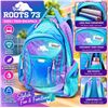 Image 1 : Roots Gradient Blue Purple School Backpack