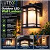 Image 1 : Lutec Craftsman Outdoor LED Wall Lantern