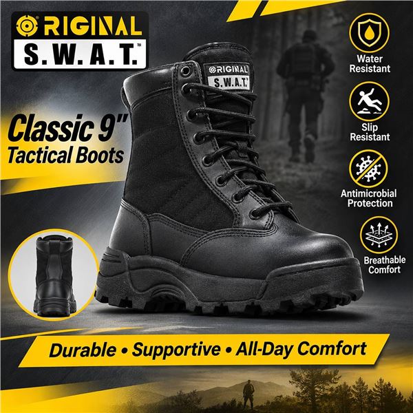 Original S.W.A.T. Classic 9" Women's Boots US6