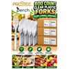 Image 1 : Prestee Clear Plastic Forks 600 Ct