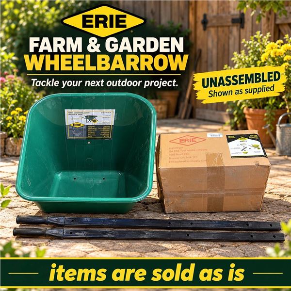 MIx&Match ERIE Wheelbarrow Kit !HOLES MAY NOT LINE UP!