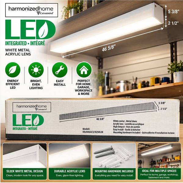 Harmonized Home LED Wrap Light Fixture 46.5in
