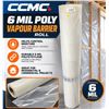 Image 1 : CCMC 6 Mil Poly Vapour Barrier Roll