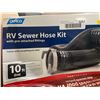 Image 3 : Camco 10 Ft RV Sewer Hose Kit With Fittings