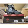 Image 2 : Royer Black Work Boots Size 9