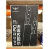Image 2 : Haugo Obsidian Series 14-Piece Knife Set