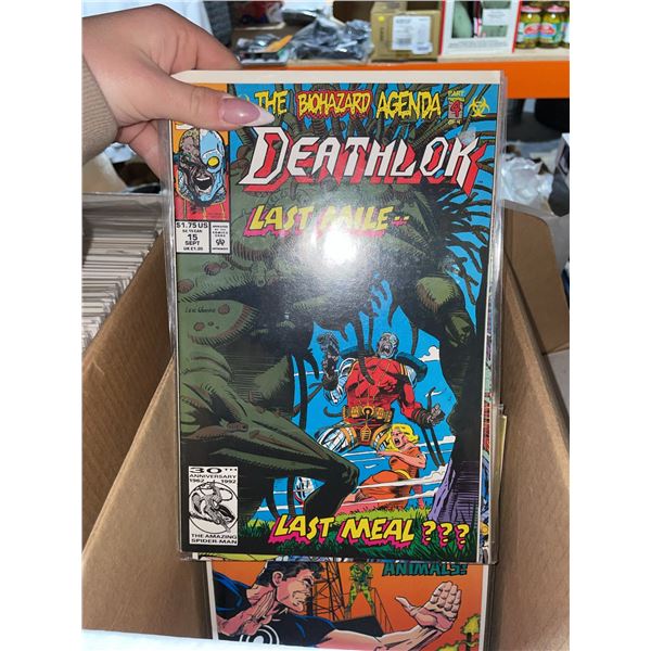 Box Lot of Assorted Comic Books