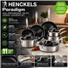 Image 1 : Henckels Paradigm 11-Piece Ceramic Cookware Set