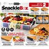 Image 1 : SnackleBox Set Of 2 With Bamboo Lids