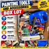 Image 1 : Painting Tools And Accessories Box Lot