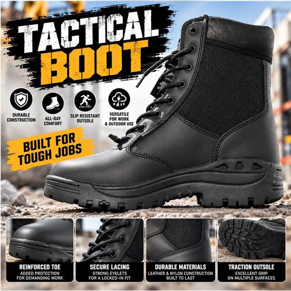 Rothco 8" Forced Entry Tactical Boots, Size 10