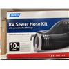 Image 3 : Camco RV Sewer Hose Kit 10ft with Fittings