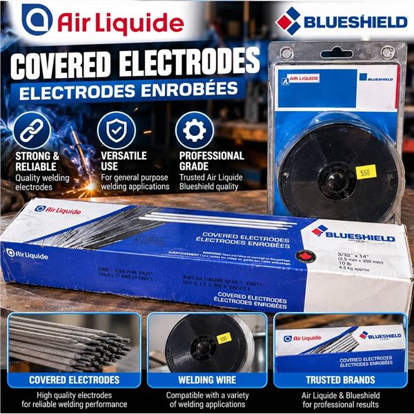 Air Liquide Blueshield Welding Wire & Electrodes