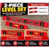 Image 1 : Tape Measure And Level Set, 3 Pieces