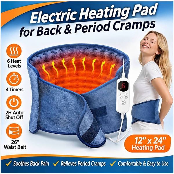 Electric Heating Pad with Digital Controller