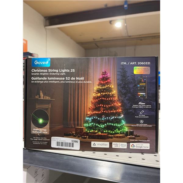 Govee Christmas String Lights 25s, 100 ft RGBIC