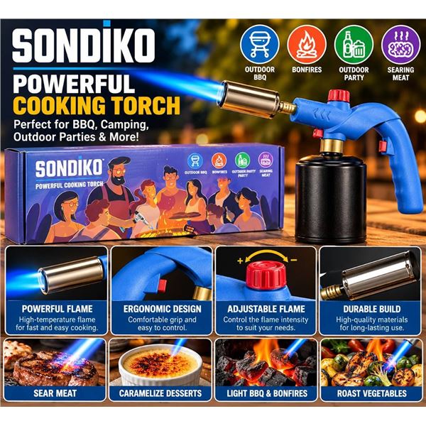 Sondiko Powerful Cooking Torch