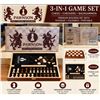 Image 1 : Pawnson Creations 12" Chess & Checkers Set