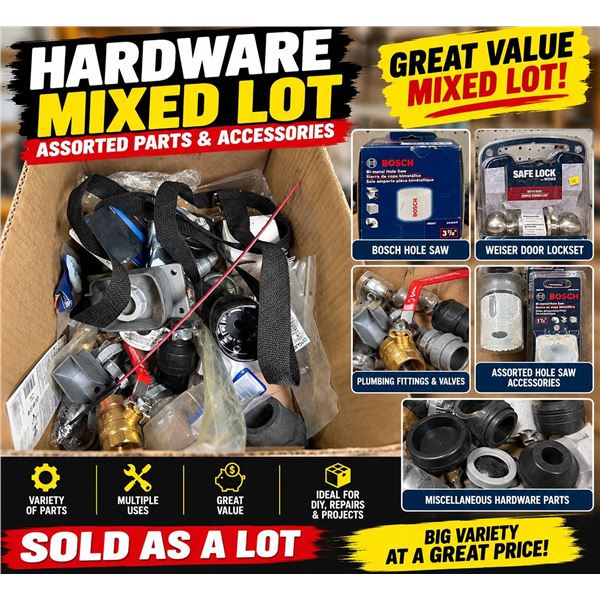 Bosch Holesaws, Safe Lock, Mixed Plumbing Lot