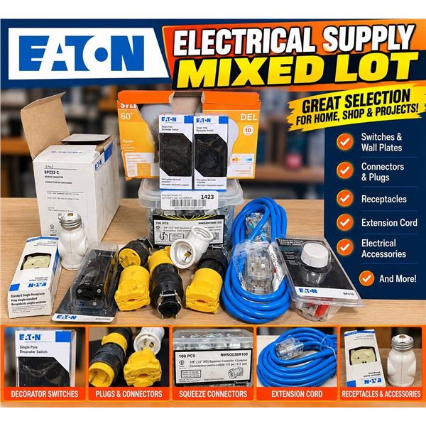 Eaton Electrical Outlets Plugs Leviton