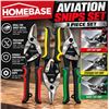 Image 1 : Homebase 3-Piece Aviation Snips Set