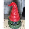 Image 3 : Polyresin Solar Gnome Birdfeeder 14 Inch