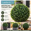 Image 1 : Landon & Co. 15 In Artificial Topiary Ball
