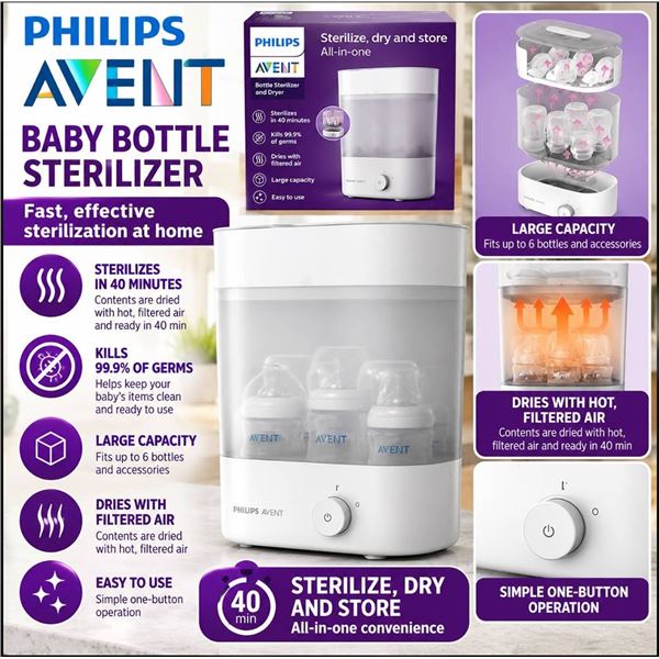 Philips Avent Bottle Sterilizer and Dryer