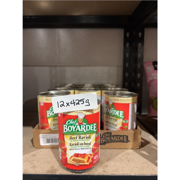 Chef Boyardee Beef Ravioli 12x425g Cans